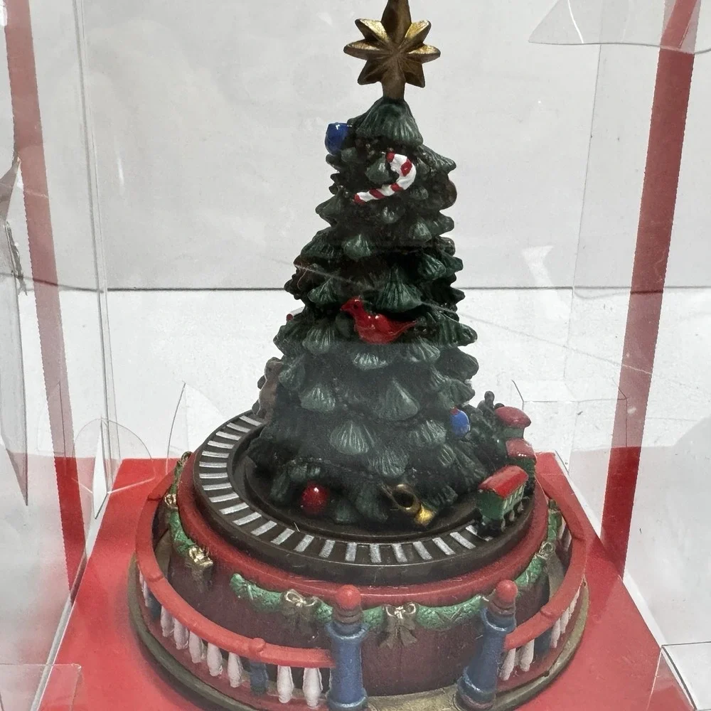 Mr. Christmas Animated Musical Tree Music Deck The Halls Wind Up